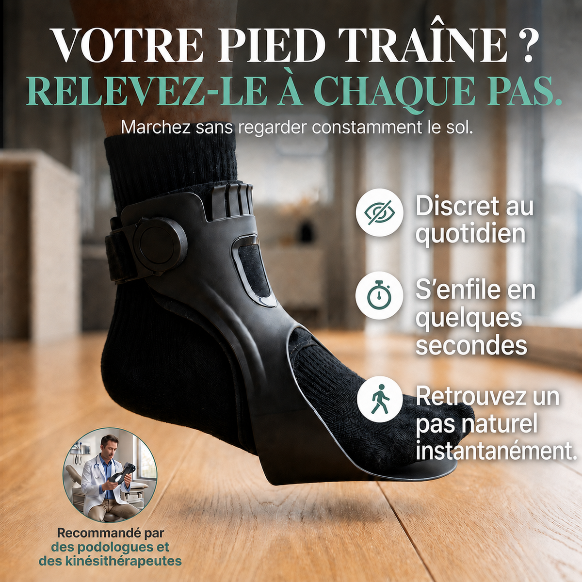 Orelven™ | L’orthèse qui relève votre pied